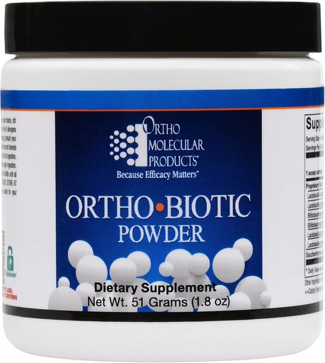 [BRSWIYQFCUHR6FTI] Ortho Molecular - Ortho Biotic Powder - 51 g