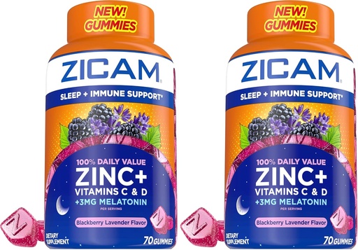 [BRSROGD3CR7GOADZ] Zicam Sleep + Immune Support (Pack of 2)