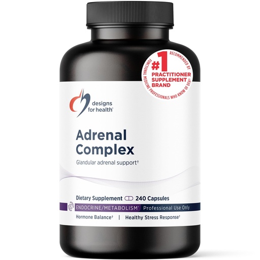 [BRSWKZADOAEAE33C] Designs for Health Adrenal Complex (240 Capsules)
