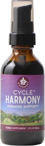 [BRSW2FDQCB5R42DZ] WishGarden Herbs Cycle Harmony Hormone Support - Plant-Based Herbal Supplement w/Vitex & Wild Yam Supports Normal Menstrual Cycle & Hormone-Based Issues, PMS, Irregular Cycles, Ovulation Issues, 2oz