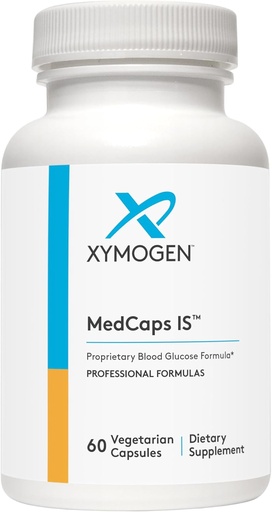 [BRSWIYIZCIMRKCTE] XYMOGEN MedCaps is - Herbal + Nutrient Support for Metabolic Health - Includes Chromium, Biotin, Niacin, Thiamin, Vanadium, Fenugreek Extract, Bitter Gourd Extract, Gymnema 5:1 Extract (60 Capsules)