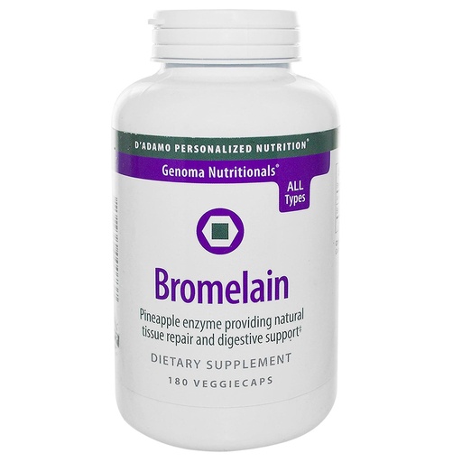[BRSWIY33OZYR23LO] D'Adamo Nutrition - Bromelain 180c