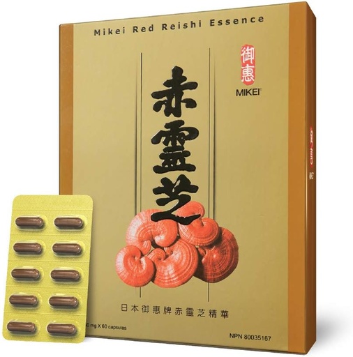 [BRSWIYIPARYRKE3U] Mikei Red Reishi - 60 Capsules