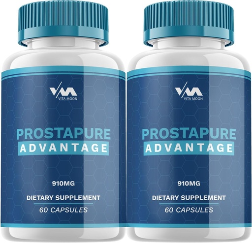 [BRSRAAQHAVYB6335] (2 Pack) ProstaPure 前列腺支持 Capsules – Prosta Pure Pills 补充,最大强度,新改进的多维素配制,ProstaPure 评审, 120 Capsules