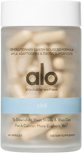 [BRSRA2YQOANBAGYY] Alo Chill Capsules Relaxation Supplement Which Supports Calmness And Mental Clarity