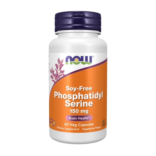 [BRSW2HY2CMIROFDZ] NOW Foods Supplements, Soy-Free Phosphatidyl Serine (150mg), Brain Health*, 60 Veg Capsules