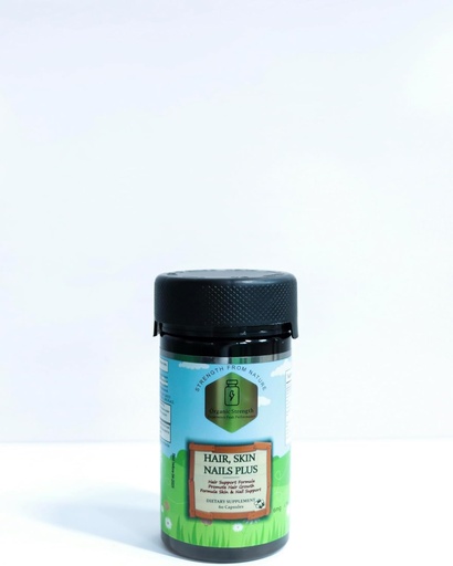 [BRSRO2QBCR4AAG3F] Hair, Skin, Nails Plus Capsules: Unlock Your Natural Beauty from Within! 5000mcg of Biotin, Vitamin B1, B6, A, C, D, E, Folate 1467 mcg, Vitamin B12 500% of Daily Intake (60 Count)