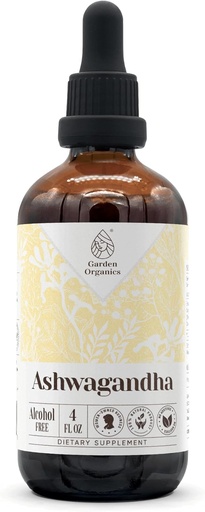[BRSRMYI6AF5BYDI4] Ashwagandha Alcohol-Free Natural Tincture Extract, Immune System Booster, Liquid Drops Made from 100% Ashwagandha (Withania somnifera) Dried Root (4 fl oz)