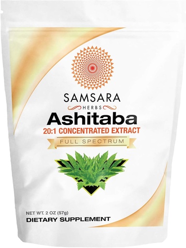 [BRSWKZI7AYNB4FLC] Samsara Herbs Ashitaba Extract Toz (2oz/57g) 20:1 Yoğun Tür