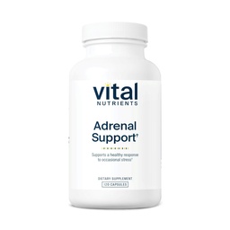 Vital Nutrients Adrenal Support - Adrenal Support Supplements for Gland Function and Cortisol Management - Supports Energy and Stress Levels - Gluten, Dairy, Soy Free - 120 Capsules