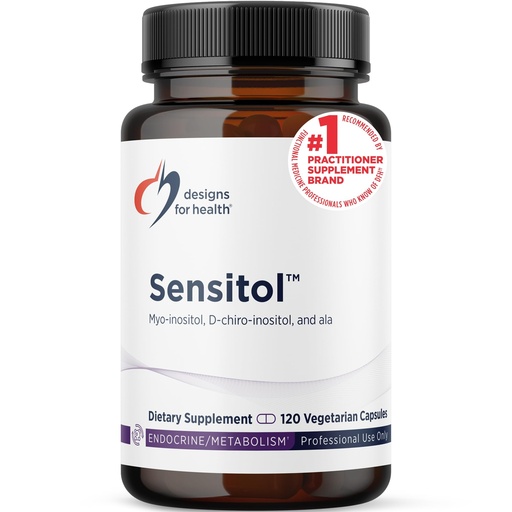 [BRSWKE36PMNRUFDA] Designs for Health Inositol + ALA Capsules - Sensitol Myo-inositol (MI) + D-Chiro Inositol (DCI) with Alpha Lipoic Acid - Vegan, Non-GMO Supplement (120 Capsules)