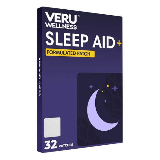 [BRSRO2YOPIJWC3LO] Veru Wellness Sleep Aid Patch - Nighttime Wear, Non-Ingestible, 32 Count | Nighttime Wellness