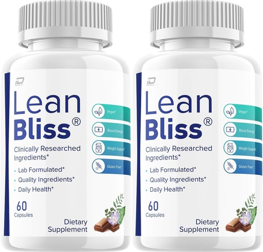 [BRSROBIOO4NBM3D6] Lean Bliss Pills, Lean Bliss Reviews, Lean Bliss Advanced Formula Pills, Lean Bliss All Natural Formula Supplement Capsules, Lean Bliss Healthy Weight Support (2 Pack - 120 Capsules)