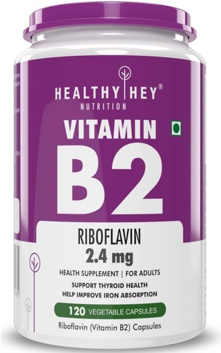 [BRSROZANDJ6A2F3P] Sheltr Vitamin B2 - Riboflavin - 120 Veg Kapseln
