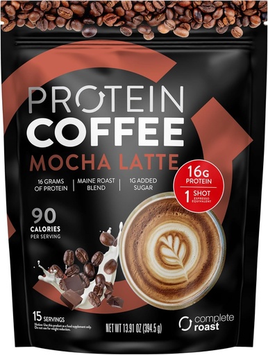 [BRSRMBAKOACGGC3O] Teljes rozsda - Mocha Latte - Gourmet Protein Coffee - Maine Roast Blend