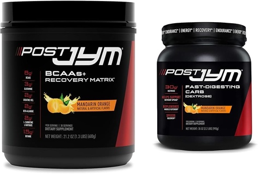 [BRSRAY33CMBGYEI6] Post JYM Active Matrix post-workout BCAA-d, glutamiin, kreatiini HCL ja dekstroosi süsivesikud lihaste kasvuks, tugevuseks ja taastumiseks, 30 serveerimist
