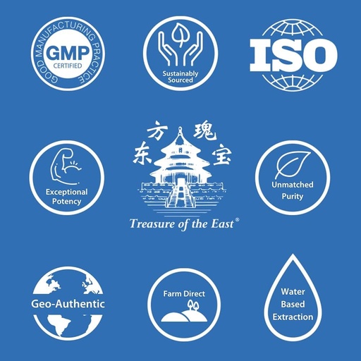 [BRSW2FI3BUFBQCL5] Treasure of the East, fire herrer Decoction - Si Jun Zi Tang (5:1 konsentrert urteekstrakt Granules, 100 kapsler)