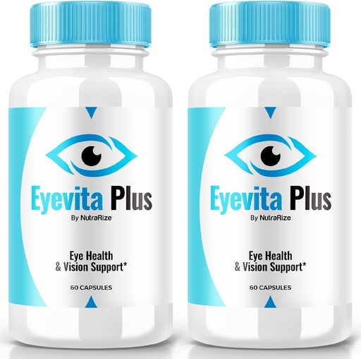 [BRSRAZQNBYBAYFIV] (2 Pack) Eyevita Plus - Gözgörünüz için Kapsamlı Destek, Eyevita Plus Gelişmiş Göz Beslenme, Göz Vitaminleri, Tüm Doğal Göz Sağlığı Formula, Eye Vita Plus Multivitamin Yorumları (120 Capsules)