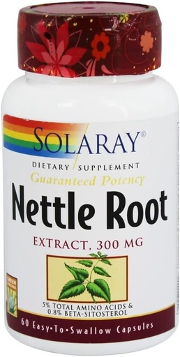 [BRSWIYTYO4GWO2LU] SOLARAY Nettle Root Extract 60 VegCap