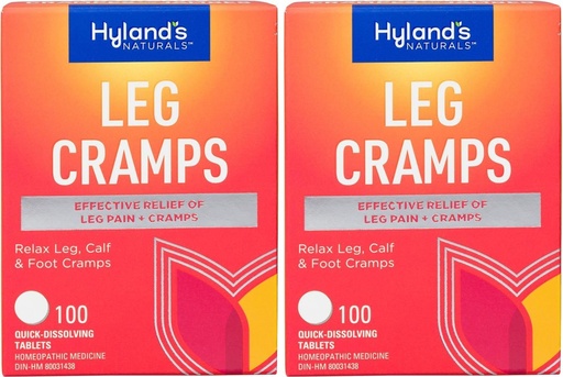 [BRSWIAANB56QKETC] Hyland's, Leg Cramps, 100 Tablets (2 Pack)