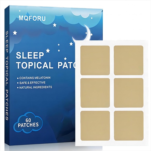 [BRSRAAT3OB5WCCL3] 60 Patches Patches de sueño para adultos - Pure Plant Extract Sleeping Patch - Sleep Aids Without Side Effects - Disfrute de sueño profundo, elimine las mañanas gruggy