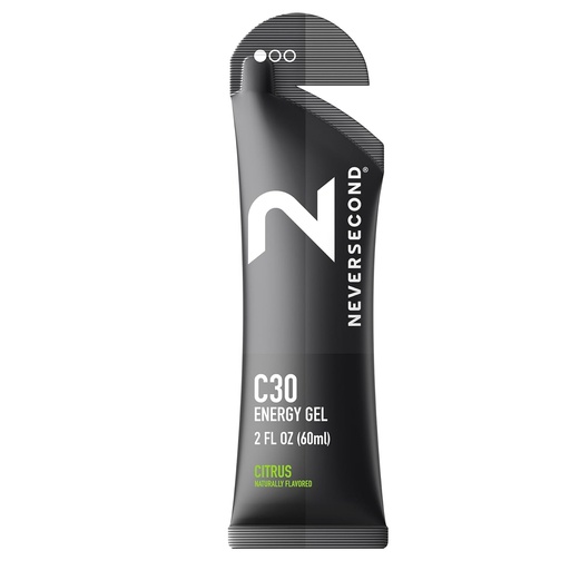 [BRSROAQ5AF7Q2DI4] Neversecond C30 Energy Gel, Performance Nutrition & Hydration, Never2 Energy Gel for Ultra Triathlons, Cycling & Marathons (Citrus Flavor, 12-Count Pack)