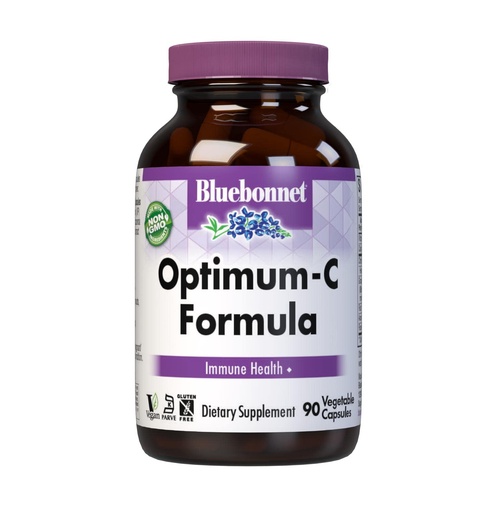 [BRSWIYT3PMDBEFTA] BlueBonnet Optimum C Formula Vegetable Capsules, 90 Count