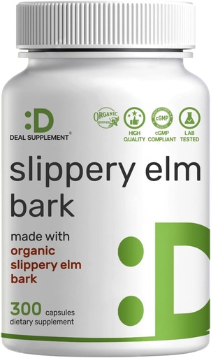 [BRSROYARBEHBG2DF] DEAL › Slippery Elm Capsules 