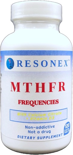 [BRSROAYPA4MAAHQY] MTHFR Frequencies- 120 таблеток - з натуральними частотами MTHFR, MTR та MTRR для підтримки метилування, 5-MTHF та B12 Виробництво