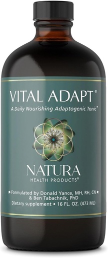 [BRSWIB3ROECBA2LY] Natura Zdraví Produkty Vital Adapt - Denní Nurishing Adaptogenic Tonic for Endokrinní funkce Support - Featuring Rhoddiola, Ashwagandha, Cordyceps, Reishi (16 Fluid oz)