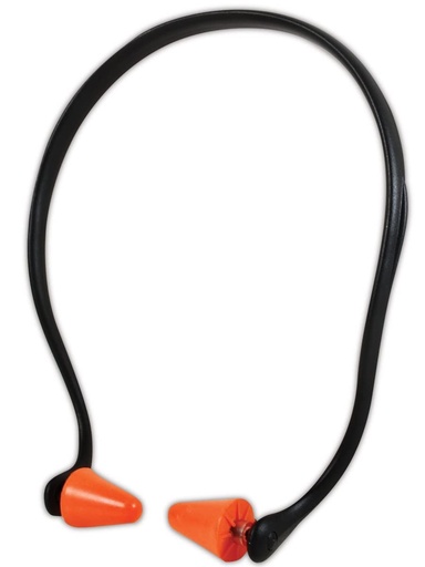 [BRSWYYYLC4JWY3IV] MAGID IHB25 E2 Banded Protector Pendengaran, Standar, Hitam (3 Pair)