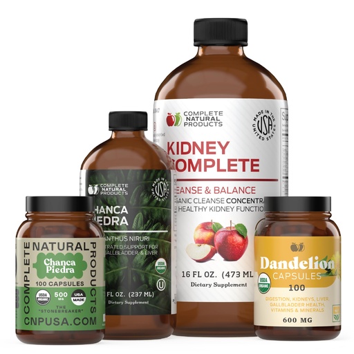 [BRSWYYYDOZ6WGCT4] Kidney Complete Bundle - Full Kidney Cleanse & Detox Support