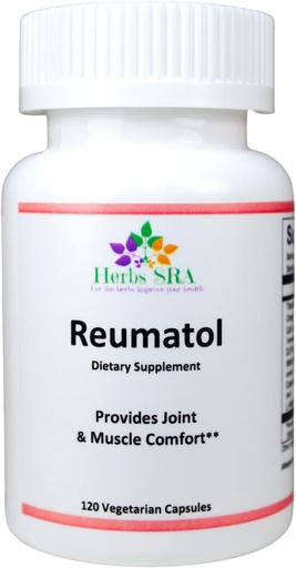 [BRSRO2QKPMFAYE3J] Herbs SRA- Natural Supplement for Enhanced Joint Health, Mobility & Comfort-Advanced Joint Support Formula -120 Vegetable Capsules.
