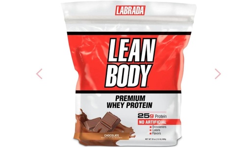 [BRSWKEDYBEJRGHIZ] Labrada Nutrition Lean Body Premium Whey Protein Powder, Chocolate, 24 Ounce