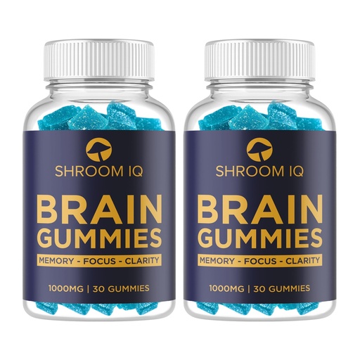 [BRSRAYL5OENWYGTX] Brain Supplements for Memory and Focus - Nootropic Gummies for Mental Health and Brain Booster