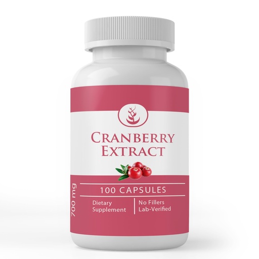 [BRSWYZY7C57BMCL4] PURE ORIGINAL INGREDIENTS Cranberry Extract, (100 Capsules) Always Pure, No Additives Or Fillers, Lab Verified