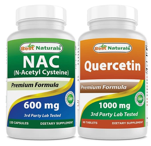 [BRSRMBALDMIAGADG] Best Naturals NAC 600 mg & Quercetin 1000 mg