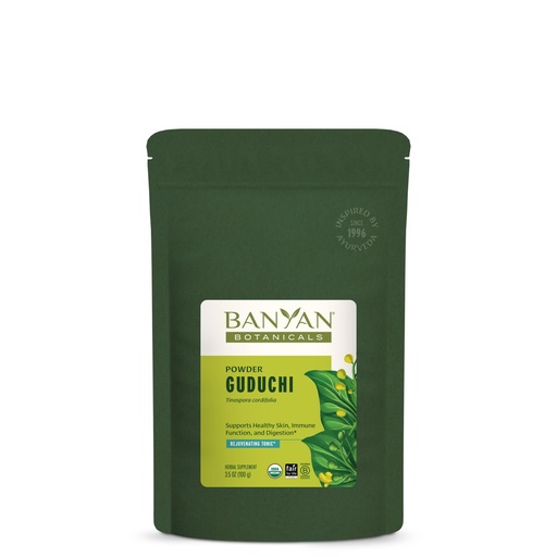 [BRSWI2QRBAPR6DY7] Banyan Botanicals Organic Guduchi Powder – Organic Immune Health Supplement – for Natural Detox, Balanced Digestion & Healthy Skin* – 3.5 oz – Non-GMO Sustainably Sourced Vegan FFL