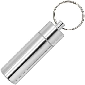 [BRSRAFD3BAMGOGQ7] Portativ Pill Organizer Kiçik Səyahət Pill Box Böyük Daily Pill Case Konteyner, Sualtı Metal Pill Qadınlar, Vitaminlər və İdmanlar (Medium)