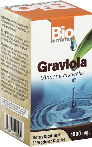 [BRSRM2YBCMOWYEY7] Bio Nutrition, Graviola, 1  Capsule paketi