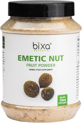 [BRSWYZT7O56GCYLH] bixa BOTANICAL Emetic Nut Powder | Randia dumetorum | 1 Pound / 16 OZ | Promotes Removal of toxins | Ayurvedic Herbal Supplement | Gluten Free, Non-GMO, Vegan, 100% Pure.