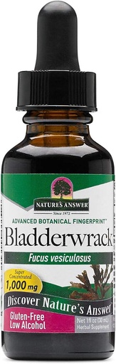 [BRSWIYQ6CYHRGDDO] Nature's Answer Bladderwrack Thallus with Organic Low Alcohol 1 Fluid Ounce | Natural Immune Booster | Supports Digestion | Promotes a Healthy Thyroid