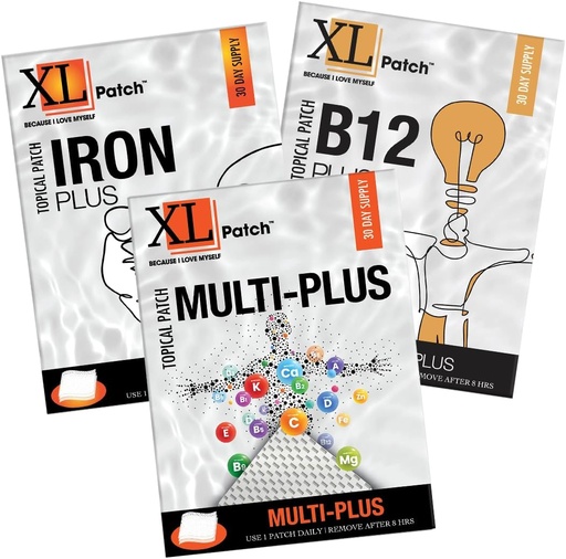 [BRSROHAFOYHQYC3V] B12, Multi and Iron Plus (3 Packs Total)