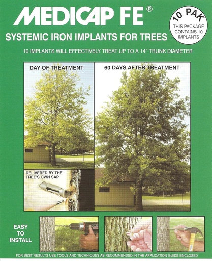 [BRSWIZAEDJYWAFI5] FE FE1210 Systemic Iron Tree Implant, Pack of 10