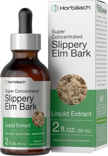 [BRSROGAOCAMRQCLK] Horbäach Slippery Elm Liquid Drops  по 2 Fl Oz . . . .