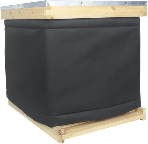 [BRSRAEAFBF5AYFLU] Bee Hive Wrap, Winter Hives Beekeeping Supplies fit 1 Deep Hives with 1 Medium Hive Box, Winter Protection Cover 600D Oxford Insulated Cover, Lightweight, Reusable (81"x15.7")