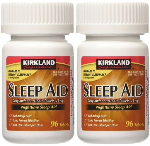 [BRSWGGAFOR6W2DYV] Kirkland Aid Doxylamine Succinate 25 Mg