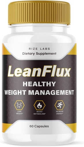 [BRSROH34DMBWKETV] rize labs LeanFlux - Lean Flux Weight Loss to Increase BAT Levels, Leanflux Reviews Non-GMO Easy to Swallow Supplement Pills, Gain Brown Adipose Tissue BurnFat (60 Capsules)