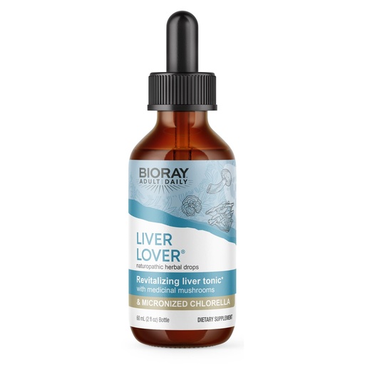 [BRSWKFL6CJYQIALC] BIORAY Daily Liver Lover - 2 fl oz - Supports the Liver & Adrenals - Non-GMO, Vegan, Gluten Free