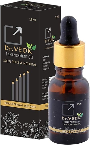 [BRSRMCYZBB6W2ADL] Metrol Dr.Vedic O aceite de mellora mellora o crecemento do crecemento para homes 100% puro e natural (Pack of 1)